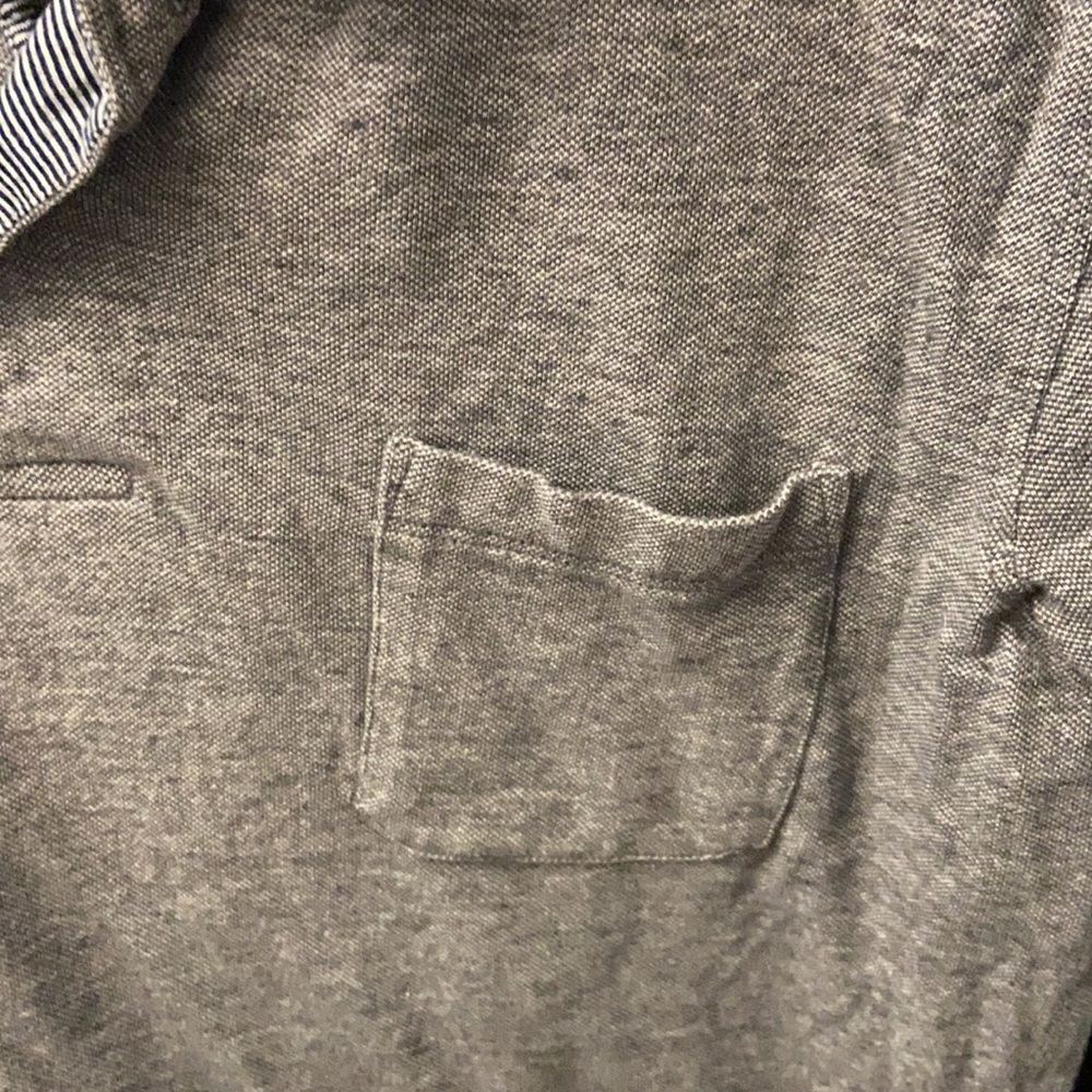 Gray men’s polo